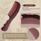 2PCS Dandruff Comb for Scalp, Energy Massage Scalp Comb, Comfortable Hollow Tooth Hair Dandruff Remover Brush, Healthier Scalp Comb