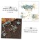 4Pcs Bridal Headpieces Hair Combs, Handmade Hair Comb Set Flower Pearl Hair Barrettes, Crystal Floral Leaf Hair Clip Hair Accessories for Women Girls Bride Bridesmaid