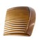 Yeshan 3.2" Plastic Hair Side Comb With Teeth Comb HairPin Clip for women,Brown (12pcs)