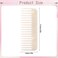 Tortoise Shell Wide Tooth Detangling Comb for Women - Large Handmade Comb for Curly, Wet, Dry, Straight, and Long Hair