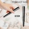 6 PCS Premium Carbon Fiber Barber Combs, Taper Comb Carbon Fiber Combs for Men Fine Tooth Comb Salon Hairdressing Comb Styling Comb Heat Resistant Parting Comb for Men, Women and Hair Stylist Use