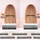 6Pcs Carbon Fiber Cutting Comb Haircutting Combs Professional Heat Resistant Comb, Barber Comb Hair Stylist All Purpose Combs Medium and Fine Tooth for Man Woman Clipper Cuts Home Salon