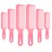 6Pcs Blending Combs for Barbers, Professional Haircutting Combs Pink Heat Resistant Comb Barber Comb Clipper Combs All Purpose Hair Stylist Combs 9 Inch for Clipper Cuts and Flattops, Salon &amp; Home