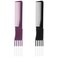 Lift Teasing Combs with Metal Prong 2 Pack Salon Teasing Back Combs Lifting Fluffing Comb with Metal Pick