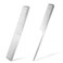 2 PCS Stainless Steel Hair Combs Metal Rat Tail Comb with Metal Pick Flat Top Barber Comb Teasing Pintail Comb Hair Styling Cutting Comb