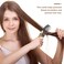 2pcs Buffalo Ox Horn Comb Handmade Engraving Anti- Static Detangling Hair Massage Horn Comb for Men Women (Random Color)