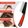 2 Pcs Stainless Steel Fine Tooth Dandruff Removal High Strength Hair Combs Metal Dog Face Brush Scalp Massage Sweep Grooming Tool Multifunctional Hairbrush for Men Women Kids