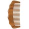 Wooden Comb for Women Hair Growth, Labor Comb, Wide Tooth for Curls- Sandalwood