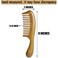 Sandalwood Wide Tooth Comb for Women and Men