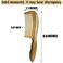 The Moreinday Wooden Comb Wood Comb Medium Wide Tooth Comb for Women Hair Comb for Women Sandalwood Comb for Men