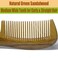 The Moreinday Wooden Comb Wood Comb Medium Wide Tooth Comb for Women Hair Comb for Women Sandalwood Comb for Men