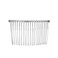 Honbay 6PCS Silver Fancy DIY Hair Clips Metal Wire Hair Combs Bridal Wedding Veil Combs (20 teeth)