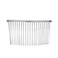 Honbay 6PCS Silver Fancy DIY Hair Clips Metal Wire Hair Combs Bridal Wedding Veil Combs (22 teeth)