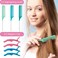 3 PCS Highlighting Combs with 4PCS Alligator Clips, Catcan Weaving Combs for Highlighting Professional Styling Weaving Rat Tail Combs Set for Barbershop Home Hair Salon