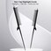 Rat Tail Teasing Clip Comb, Highlighting Comb Hair Styling Tool for Hair Clipping, Highlights and Hair Combing (26.5 X 2.5cm) Black