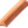 Pokinge 2Pcs Wooden Rat Tail Comb Pointed Tail Natural Wood Comb Anti-Static Rat Tail Combs With Handle Hair Care Styling Salon Tool For Women Men