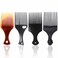 4-Pack Plastic Wide-Tooth Afro Lift Combs for Styling, Detangling, Adding Volume, Suitable for Long, Curly, Thick Hair, Wigs, and Beards - for Men &amp; Women