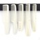 White/Black salon professional barber carbon comb heat-resistant anti-static hair comb set of 8 hairdressers preferred (13PC-White)