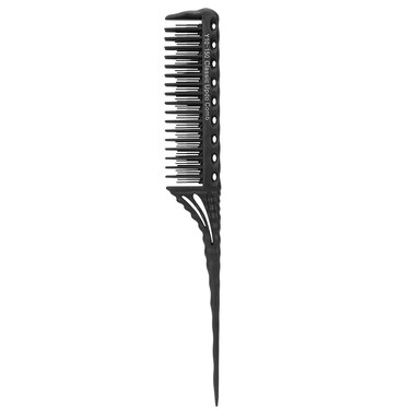 Teasing Comb, 3 Row Comb Hair Care Hair Styling Modeling Comb Lightweight Hair Salon Supplies Comb (Black)