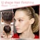U Shaped Hair Pins,Finishing Fixer Comb Pins Material All weather Retention Design Different Hairstyles for Women (black)