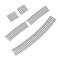 U Shaped Hair Pins,Finishing Fixer Comb Pins Material All weather Retention Design Different Hairstyles for Women (black)