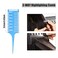Hair Styling Comb Set - Highlighting Professional Metal Rat Tail Comb, Teasing Comb for Dyeing, Foiling Comb for Hairstylist Barber and Home Use (4 Pcs Blue)