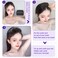 2Pcs Brown Black Hair Comb Bump It Up Volume Hair Base Insert Tool Hair Bun Invisible False Hair Clip Fluffy Styling Increased Hair Pad for Women