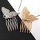 4 Pcs Vintage Butterfly Hair Combs Metal Hair Side Comb Clips Wedding Bridal Headpiece Hair Accessories for Women and Girls (2 Gold &amp; 2 Silver)