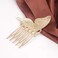 4 Pcs Vintage Butterfly Hair Combs Metal Hair Side Comb Clips Wedding Bridal Headpiece Hair Accessories for Women and Girls (2 Gold &amp; 2 Silver)
