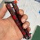 Grooming Comb, Butterfly Practice Trainer Designed, Portable Training Practice Hair Comb,Easy to Practice Flipping (Red)