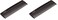 GOODY Ace Classic Bobby Pocket and Purse Hair Comb - 5 Inch, Black - Great for All Hair Types - Fine Comb Teeth for Thin to Medium Hair (Pack of 2)