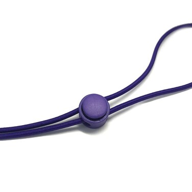 1-Up One-Handed Hair Tie (Purple/Purple) 3 pack