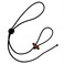 1-Up One-Handed Hair Tie (Black Double Loop) 3-pack