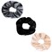 BSEKT Zipper Scrunchies, Pocket Scrunchie, SECRET &amp; HIDDEN, Velvet Hair Ties Bracelet, Compatible with Apple AirPods 2 &amp; 1, Key Money Chapstick Storage Bag, Elastics Hair Band (Grey Black Beige)