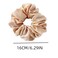 4 Packs Extra Large Scrunchie Satin Silk Hair Scrunchies Soft Big Silk Scrunchies Oversized Scrunchies Thick Elastic Fluffy Hair Ties Ponytail Holder Jumbo Scrunchies for Women and girls