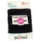 Scunci No Damage satin smooth Medium hold Black Hair Elastics 18 pcs (Pack of 3)