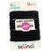 Scunci No Damage satin smooth Medium hold Black Hair Elastics 18 pcs (Pack of 3)