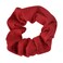 Small Scrunchies Cotton Hair Bobble - Set of 3 - Red