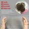 20 Pcs Invisible Hair Nets for Catering, Hair Bun Nets, Elastic Edge Mesh Hair Nets for Women, Girls, Food Service Workers (Coffee)