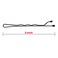 Bobby Pins Bulk Black 100 Count Hair Bob Pins Bulk in a Case Box Tub