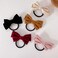 LOVEF 5 Pack Bow Bowknot Elastics Hair Ties Scrunchies Ponytail Holders Bands Ropes Women Girls