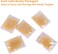 WeKen Hair Net Invisible Elastic Edge Mesh Hair Nets for Women Food Service Ballet Bun Sleeping Individual Packing 20&rdquo;