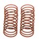 Mia Beauty Silkies, Silicone Hair Elastics, No-Slip Rubber Bands, Translucent Brown, for Women, Athletes, Girls, Thick Hair 2pks/20pcs