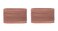 Mia Beauty Silkies, Silicone Hair Elastics, No-Slip Rubber Bands, Translucent Brown, for Women, Athletes, Girls, Thick Hair 2pks/20pcs