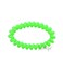 Neon Green Coil Pony Holders for Women's Hair - Set of 4