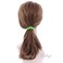 Neon Green Coil Pony Holders for Women's Hair - Set of 4