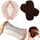Hair Net 100 Pcs, Smilco 20 Inches Elasticity Invisible Elastic Mesh Wig Nets for Hair Bun Making Ballet Dancer Kitchen Food Serive (Brown)