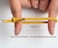 Elastic Hair Ties Elastics,Stretchy Rubber Bands,Pack of 12,Women Elastic Knotted Hair Rope Ponytail Holders for Women Girls(Yellow)