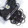 Small Hair Elastics for Girls, Soft and Comfy Rubber Bands, 100 PCS Hair Ties, Black