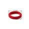 XIMA 60pcs Nylon Elastic Hair Ties Hair Ties Bands Rope No Crease Elastic Fabric Large Stretch Ouchless Ponytail Holders (60pcs-White(HT007-18))